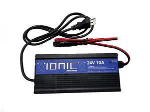 Ionic Lithium LiFePO4 24V 10A Charger - Battery Chargers