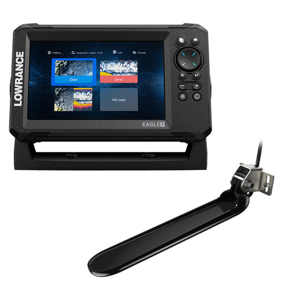 Lowrance Eagle 7 w/TripleShot Transducer U.S. Inland Charts [000-16120-001] - GPS - Fishfinder Combos