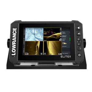 Lowrance Elite FS 7 Chartplotter/Fishfinder with HDI Transom Mount Transducer [000-15696-001] - GPS - Fishfinder Combos