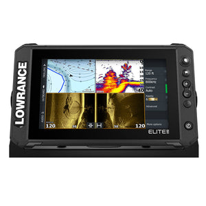 Lowrance Elite FS 9 Chartplotter/Fishfinder w/Active Imaging 3-in-1 Transom Mount Transducer [000-15692-001] - GPS