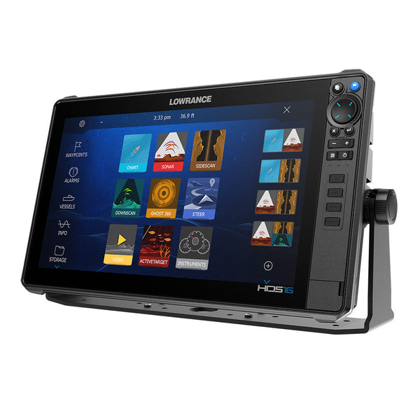 Lowrance HDS PRO 16 - w/ Preloaded C-MAP DISCOVER OnBoard - No Transducer [000-16005-001] - GPS - Fishfinder Combos