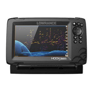 Lowrance HOOK Reveal 7x Fishfinder w/SplitShot Transom Mount Transducer [000-15514-001] - Fishfinder Only