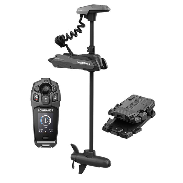 Lowrance Recon FW 48’’ Trolling Motor - Includes Freesteer Joystick Remote Wireless Foot Pedal HDI Nosecone