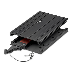 Minn Kota MKA-93 Aluminum Quick Release Bracket w/Cover - Black [1854093] - Trolling Motor Accessories