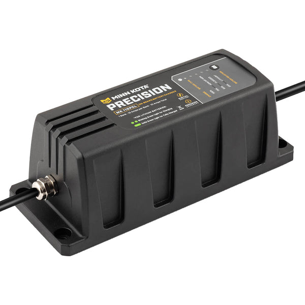 Minn Kota On-Board Precision Charger MK-110 PCL 1 Bank x 10 AMP LI Optimized Charger [1831101] - Battery Chargers