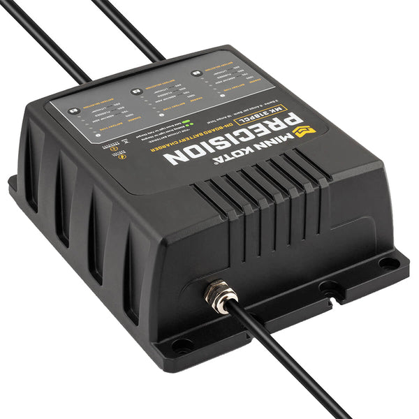 Minn Kota On-Board Precision Charger MK-318 PCL 3 Bank x 6 AMP LI Optimized Charger [1833181] - Battery Chargers