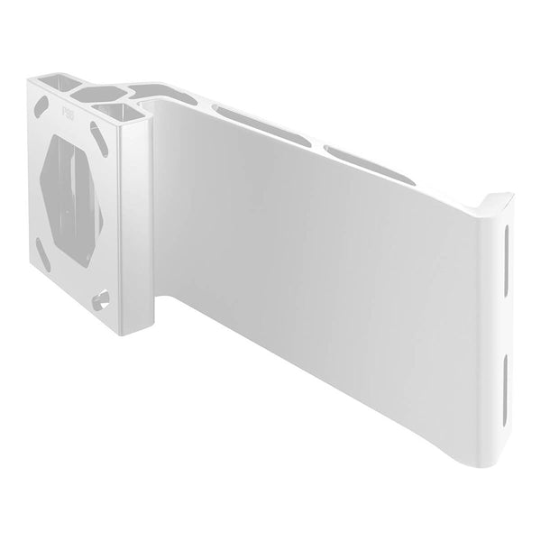 Minn Kota Raptor Jack Plate Adapter Bracket - Port - 8’’ Setback - 6’’ Rise - White [1810387] - Anchoring Accessories