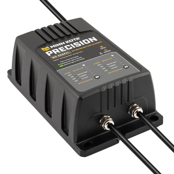 Minn Kota On-Board Precision Charger MK-220 PCL 2 Bank x 10 AMP LI Optimized Charger [1832201] - Battery Chargers