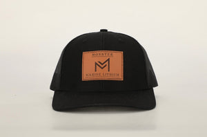 MONSTER MARINE LITHIUM HAT - Black Leather