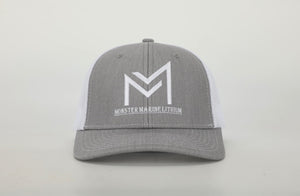MONSTER MARINE LITHIUM HAT - Grey and White