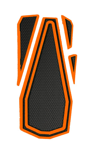 Motor Guide Tour and Tour Pro (2019 and newer) Trolling Motor Pedal Pad - Orange Trim - Boat Accessory