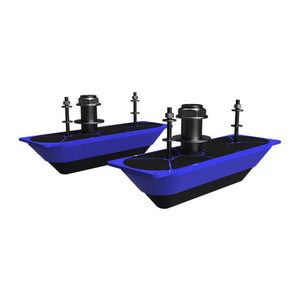 Navico StructureScan 3D Stainless Steel Thru-Hull Transducer - Pair [000-13560-001] - Transducers