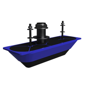 Navico StructureScan 3D Stainless Steel Thru-Hull Transducer - Single [000-13559-001] - Transducers