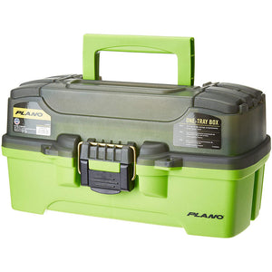 Plano 1-Tray Tackle Box w/Dual Top Access - Smoke Bright Green [PLAMT6211] - Tackle Storage