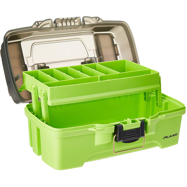 Plano 1-Tray Tackle Box w/Dual Top Access - Smoke Bright Green [PLAMT6211] - Tackle Storage