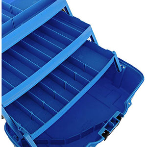 Plano 3-Tray Tackle Box w/Dual Top Access - Smoke Bright Blue [PLAMT6231] - Tackle Storage