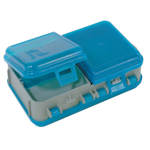 Plano Double-Sided Adjustable Tackle Organizer Small - Silver/Blue [171301] - Tackle Storage