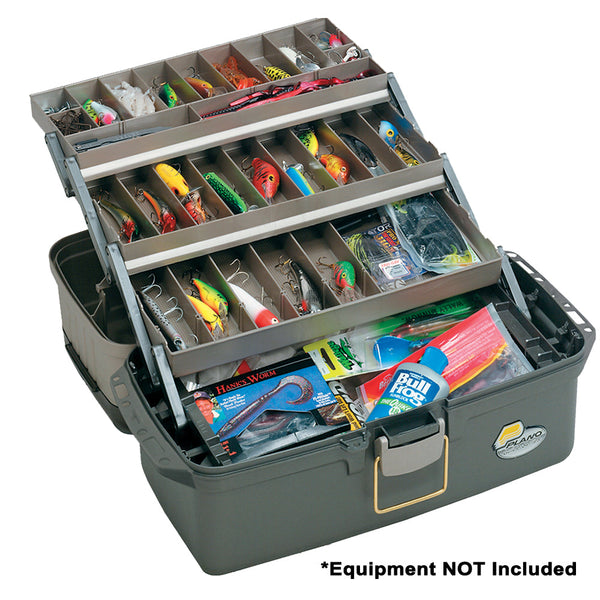 Plano Guide Series Tray Tackle Box - Graphite/Sandstone [613403] - Tackle Storage