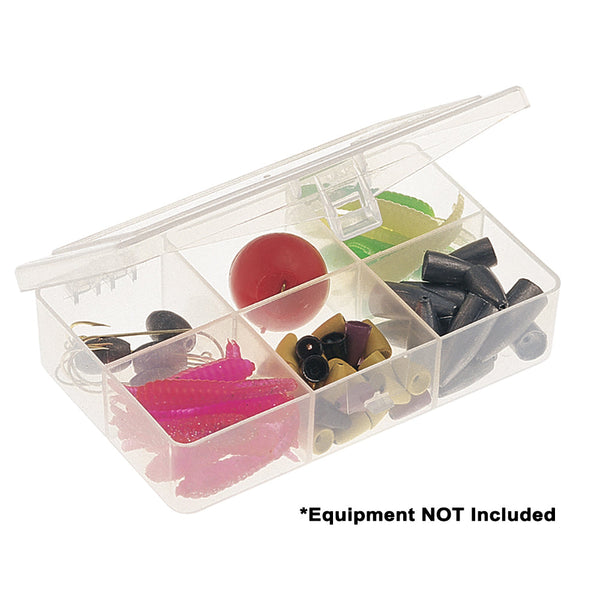 Plano Six-Compartment Tackle Organizer - Clear [344860] - Tackle Storage