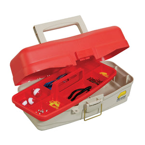 Plano Take Me Fishing Tackle Kit Box - Red/Beige [500000] - Tackle Storage