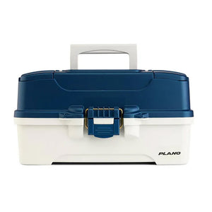 Plano Three-Tray Tackle Box - Blue/White [P000405] - Tackle Storage