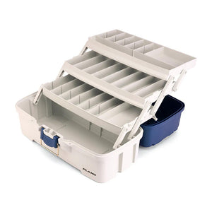 Plano Three-Tray Tackle Box - Blue/White [P000405] - Tackle Storage