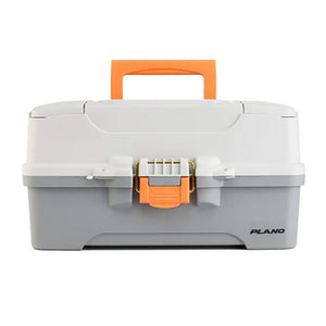 Plano Three-Tray Tackle Box - Light Grey/Dark Grey [P000406] - Tackle Storage