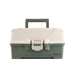 Plano Two-Tray Tackle Box - Green/Tan [P000404] - Tackle Storage
