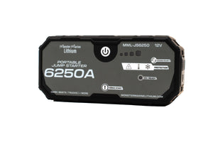 Portable Lithium Jump Starter 6250A - Accessories