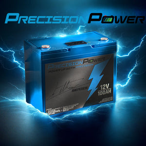 Precision Power Lithium 12V 100Ah Deep Cycle Smart Battery - Lithium Battery