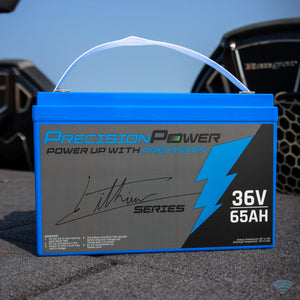 Precision Power Lithium 36V 65Ah Deep Cycle Smart Battery - Lithium Battery