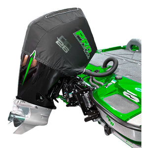 PRO Fit Engine Cover by DD26 Fishing fits the Mercury 4-Stroke Pro XS 200-300 V8 Engines - Green - Engine Covers