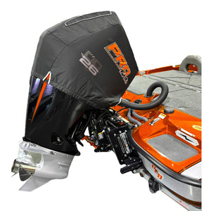 PRO Fit Engine Cover by DD26 Fishing fits the Mercury 4-Stroke Pro XS 200-300 V8 Engines - Orange - Engine Covers