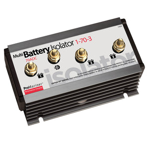 ProMariner Battery Isolator - 1 Alternator - 3 Battery - 70 AMP [11073] - Battery Chargers