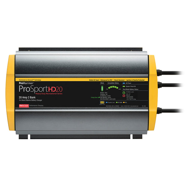 ProMariner ProSportHD 20 Gen 4 - 20 Amp - 2 Bank Battery Charger [44020] - Battery Chargers