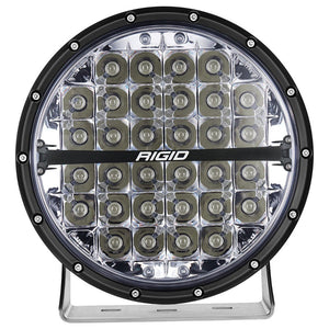 RIGID Industries 360-Series RGBW 9’’ Offroad Lamp Spot Beam w/RGBW Backlight Pods - Single [36422] - Lighting