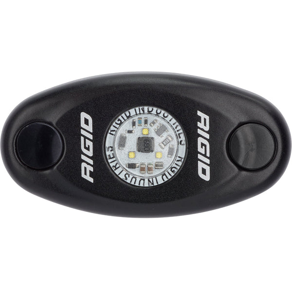 RIGID Industries A-Series Black Low Power LED Light - Single - Amber [480343] - Interior / Courtesy Light