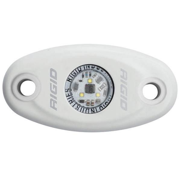 RIGID Industries A-Series White Low Power LED Light - Single - Natural White [480143] - Interior / Courtesy Light