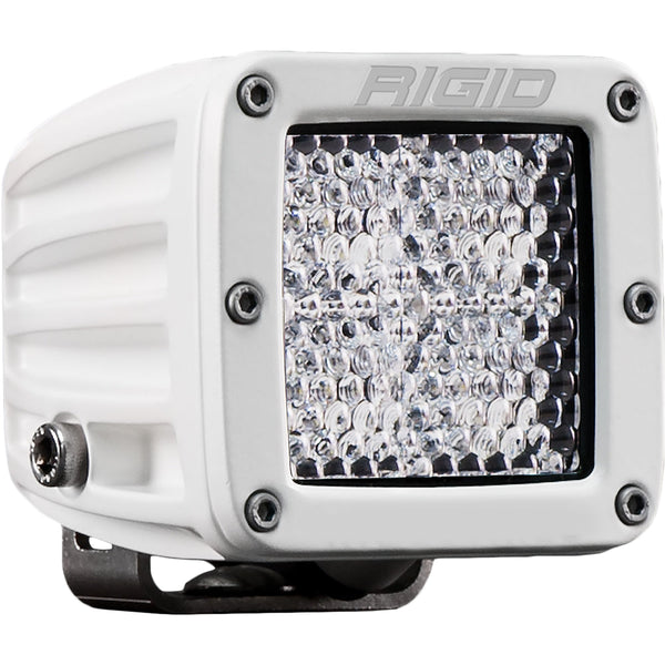 RIGID Industries D-Series PRO Flood Diffused - Single - White [601513] - Flood/Spreader Lights