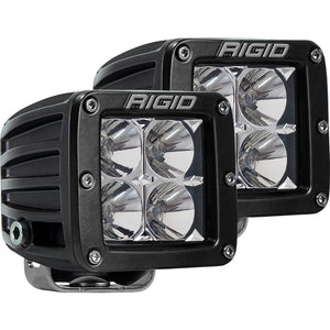 RIGID Industries D-Series PRO Hybrid-Flood LED - Pair - Black [202113] - Flood/Spreader Lights