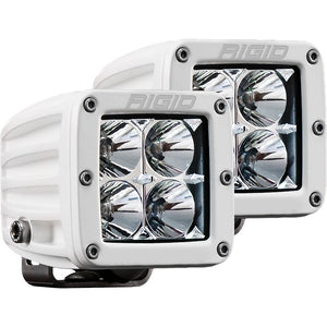 RIGID Industries D-Series PRO Hybrid-Flood LED - Pair - White [602113] - Flood/Spreader Lights
