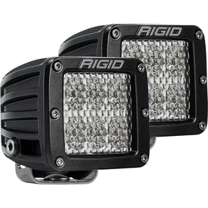 RIGID Industries D-Series PRO Specter-Diffused LED - Pair - Black [502513] - Flood/Spreader Lights