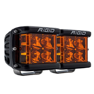 RIGID Industries D-SS Spot w/Amber Pro Lens - Pair [262214] - Pods & Cubes