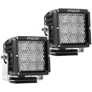 RIGID Industries D-XL PRO Diffused - Pair - Black [322313] - Flood/Spreader Lights