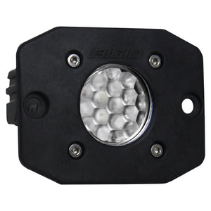 RIGID Industries Ignite Flush Mount Diffused - Single - Black [20631] - Flood/Spreader Lights