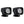 RIGID Industries Ignite Surface Mount Diffused - Pair - Black [20541] - Flood/Spreader Lights