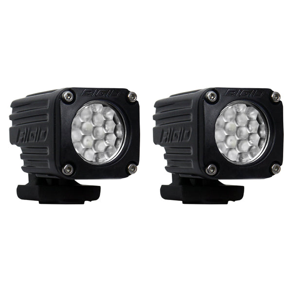 RIGID Industries Ignite Surface Mount Diffused - Pair - Black [20541] - Flood/Spreader Lights