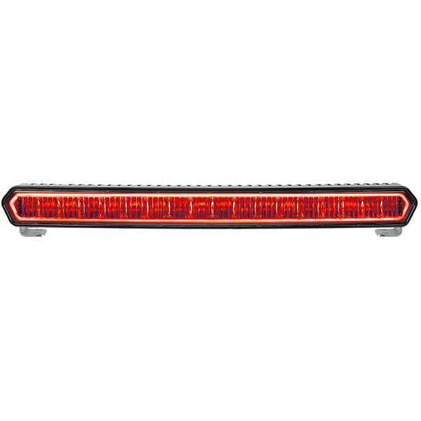 RIGID Industries SR-L Series 20’’ Off-Road LED Light Bar - Black w/Red Halo Back Lighting [63002] - Light Bars