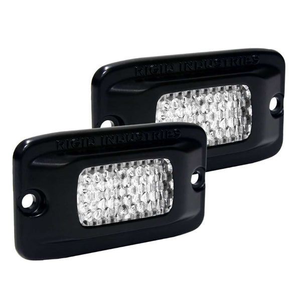 RIGID Industries SR-M Series PRO Diffused Backup Kit - Black [980013] - Flood/Spreader Lights