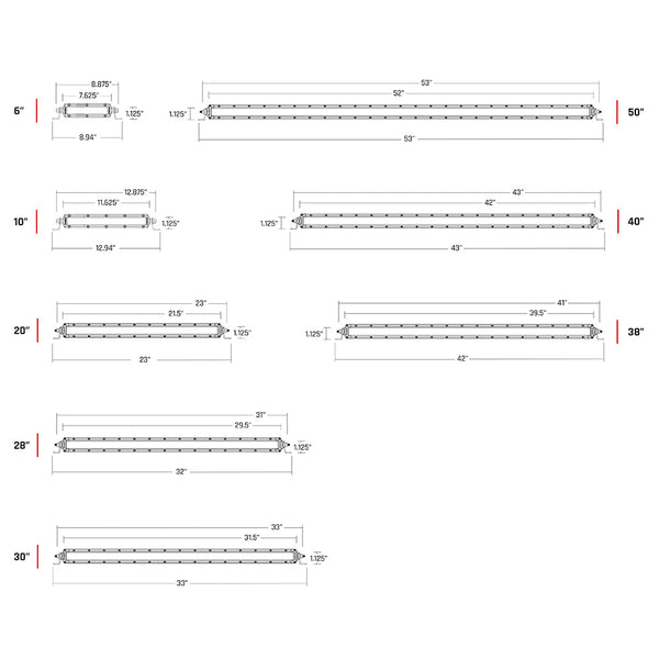 RIGID Industries SR-Series 10’’ Spot [910213] - Light Bars